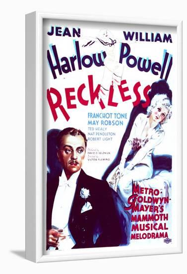 Reckless - Movie Poster Reproduction-null-Framed Photo