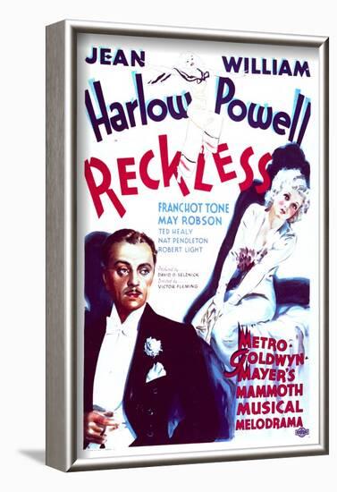 Reckless - Movie Poster Reproduction-null-Framed Photo