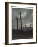 Reclaimed Country, from British Artists at the Front, Continuation of the Western Front, 1918-Christopher Richard Wynne Nevinson-Framed Giclee Print