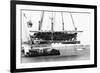 Reclaming Mary Rose Ship-null-Framed Photographic Print