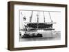 Reclaming Mary Rose Ship-null-Framed Photographic Print