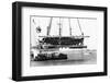 Reclaming Mary Rose Ship-null-Framed Photographic Print