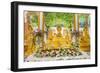 Reclining Buddha and Other Statues-Andrew Stewart-Framed Photographic Print
