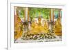 Reclining Buddha and Other Statues-Andrew Stewart-Framed Photographic Print