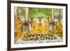 Reclining Buddha and Other Statues-Andrew Stewart-Framed Photographic Print