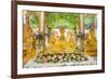 Reclining Buddha and Other Statues-Andrew Stewart-Framed Photographic Print