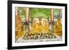 Reclining Buddha and Other Statues-Andrew Stewart-Framed Photographic Print