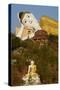 Reclining Buddha, Bodhi Tataung, Monywa, Sagaing Division, Myanmar (Burma), Asia-Tuul-Stretched Canvas