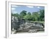 Reclining Buddha, Gal Vihara, Polonnaruwa (Polonnaruva), Unesco World Heritage Site, Sri Lanka-Mrs Holdsworth-Framed Photographic Print