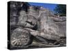 Reclining Buddha, Gal Vihara, Polonnaruwa, Unesco World Heritage Site, Sri Lanka-David Poole-Stretched Canvas