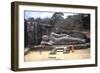 Reclining Buddha, Gal Vihare, Sri Lanka-null-Framed Photographic Print