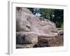 Reclining Buddha Statue, Buddha Entering Nirvana, Polonnaruwa, Sri Lanka-J P De Manne-Framed Photographic Print