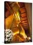 Reclining Buddha, Wat Pho, Bangkok, Thailand, Southeast Asia, Asia-Michael Snell-Stretched Canvas