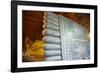 Reclining Buddha, Wat Pho (Wat Phra Chetuphon), Bangkok, Thailand, Southeast Asia, Asia-null-Framed Photographic Print