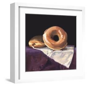 Reclining Doughnut-Cathy Lamb-Framed Giclee Print