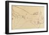 Reclining Female Nude, 1914-Egon Schiele-Framed Giclee Print