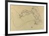 Reclining Female Nude, 1914-Egon Schiele-Framed Giclee Print