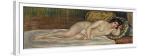 Reclining female nude (Gabrielle). 1903-Pierre-Auguste Renoir-Framed Premium Giclee Print