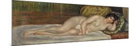 Reclining female nude (Gabrielle). 1903-Pierre-Auguste Renoir-Mounted Premium Giclee Print