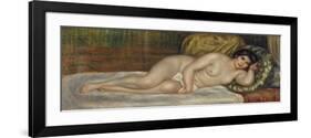 Reclining female nude (Gabrielle). 1903-Pierre-Auguste Renoir-Framed Giclee Print