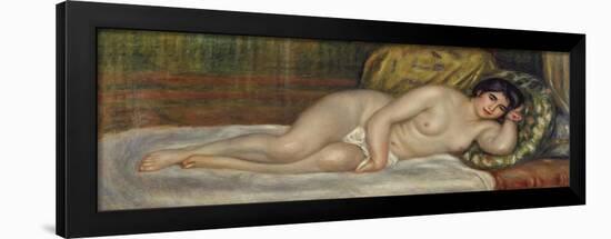 Reclining female nude (Gabrielle). 1903-Pierre-Auguste Renoir-Framed Giclee Print