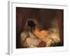 Reclining Female Nude-Jean-François Millet-Framed Giclee Print