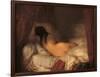 Reclining Female Nude-Jean-François Millet-Framed Giclee Print