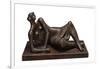 Reclining Figure No. 4, 1954; 1955-Henry Moore-Framed Giclee Print