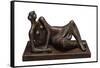 Reclining Figure No. 4, 1954; 1955-Henry Moore-Framed Stretched Canvas