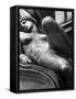 Reclining Figure Sculpted by Michelangelo from His Tomb of the Medici-Alfred Eisenstaedt-Framed Stretched Canvas