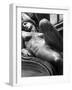 Reclining Figure Sculpted by Michelangelo from His Tomb of the Medici-Alfred Eisenstaedt-Framed Photographic Print