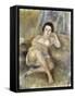 Reclining Girl, 1925-Jules Pascin-Framed Stretched Canvas