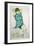 Reclining Girl-Egon Schiele-Framed Giclee Print