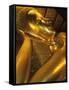 Reclining Gold Buddha at Grand Palace, Bangkok, Thailand-Bill Bachmann-Framed Stretched Canvas