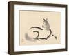 Reclining Horse-null-Framed Art Print