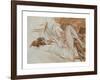 Reclining Lady-Giovanni Boldini-Framed Premium Giclee Print