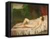 Reclining Nude, 1858-Gustave Courbet-Framed Stretched Canvas