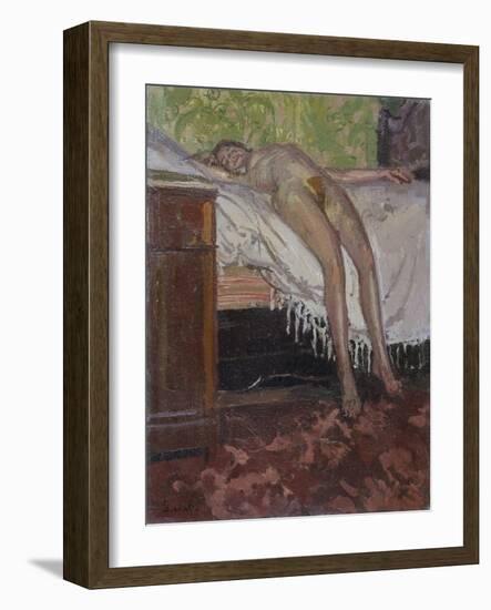 Reclining Nude , 1906-Walter Richard Sickert-Framed Giclee Print
