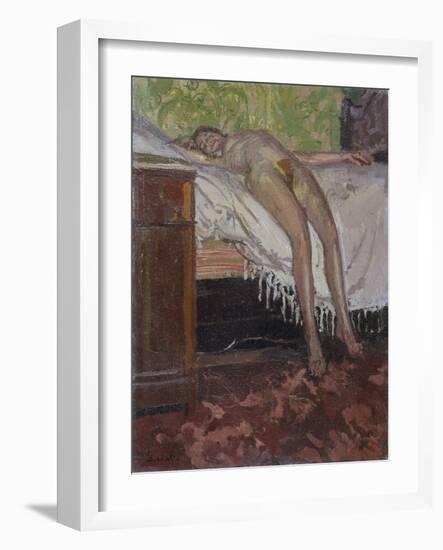 Reclining Nude , 1906-Walter Richard Sickert-Framed Giclee Print