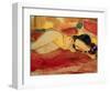 Reclining Nude, 1912-Edvard Munch-Framed Giclee Print