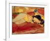 Reclining Nude, 1912-Edvard Munch-Framed Giclee Print