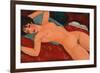 Reclining nude, 1917-18-Amedeo Modigliani-Framed Giclee Print