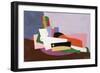 Reclining Nude, 1923-Georges Valmier-Framed Giclee Print