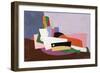 Reclining Nude, 1923-Georges Valmier-Framed Giclee Print