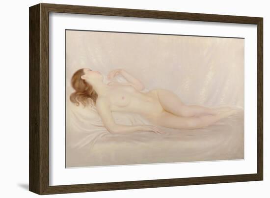 Reclining Nude, 1931-Edward Stanley Mercer-Framed Giclee Print