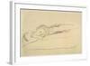 Reclining Nude 3-Gustav Klimt-Framed Giclee Print