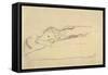 Reclining Nude 3-Gustav Klimt-Framed Stretched Canvas