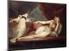 Reclining Nude and Woman at the Piano, 1799-1800-Henry Fuseli-Mounted Giclee Print