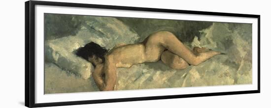 Reclining Nude, Ca 1887-George Hendrik Breitner-Framed Giclee Print