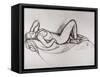 Reclining Nude, circa 1906-Maxime Dethomas-Framed Stretched Canvas